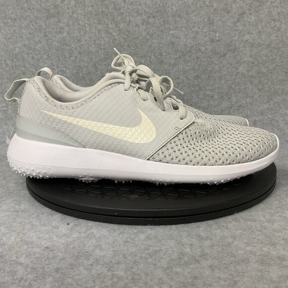 Lightly Used Nike Roshe G Tour Golf Cleats Shoes Gray CD6066-002 Womens Size 10 - Picture 1 of 6